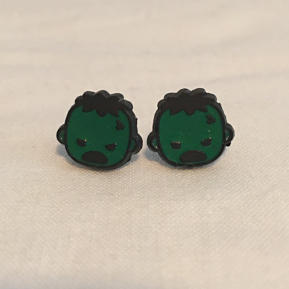 💚Hulk💚bundle socks + earrings